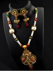 Polki Jewelry Set